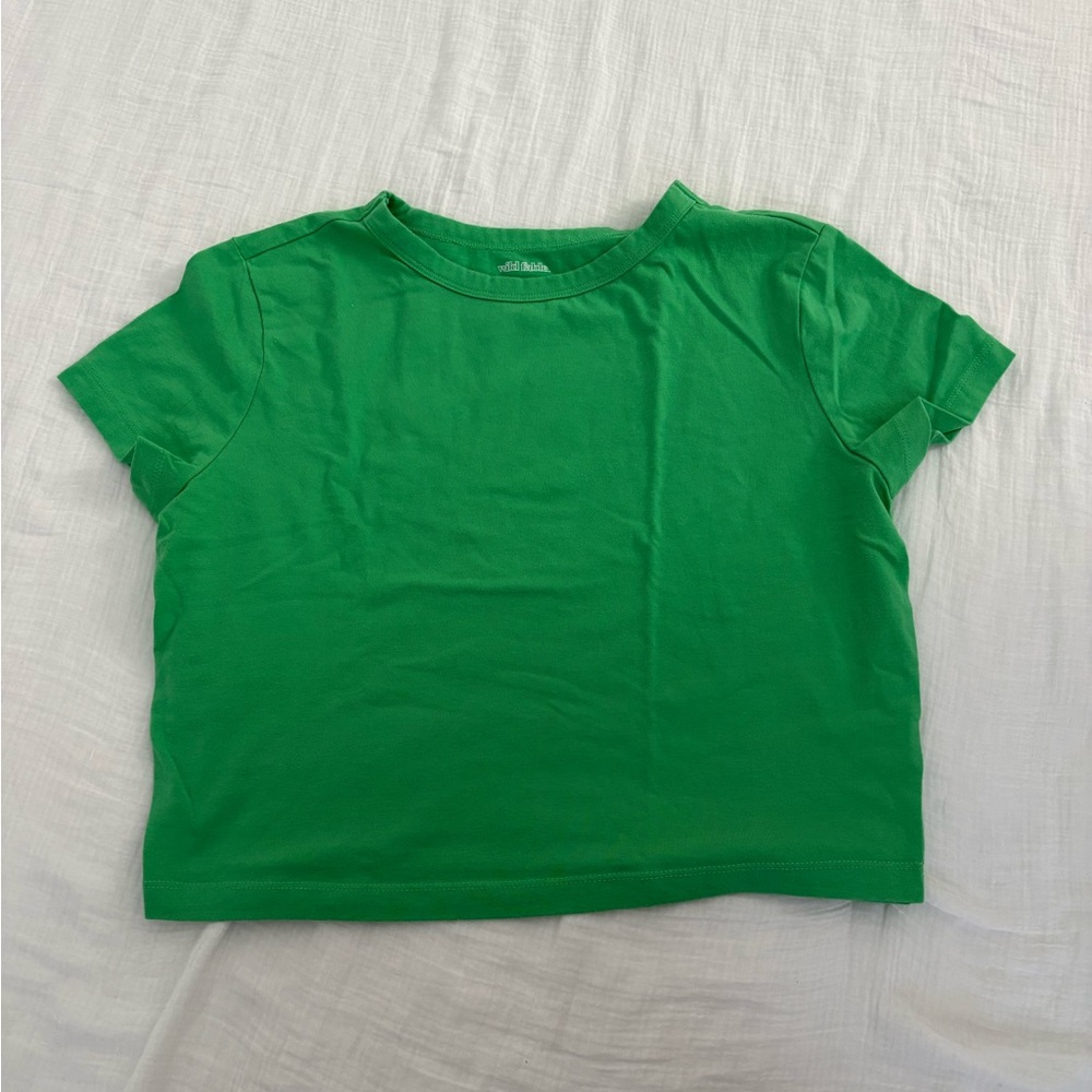 Target Bright Green Women's Short Sleeve Tee
